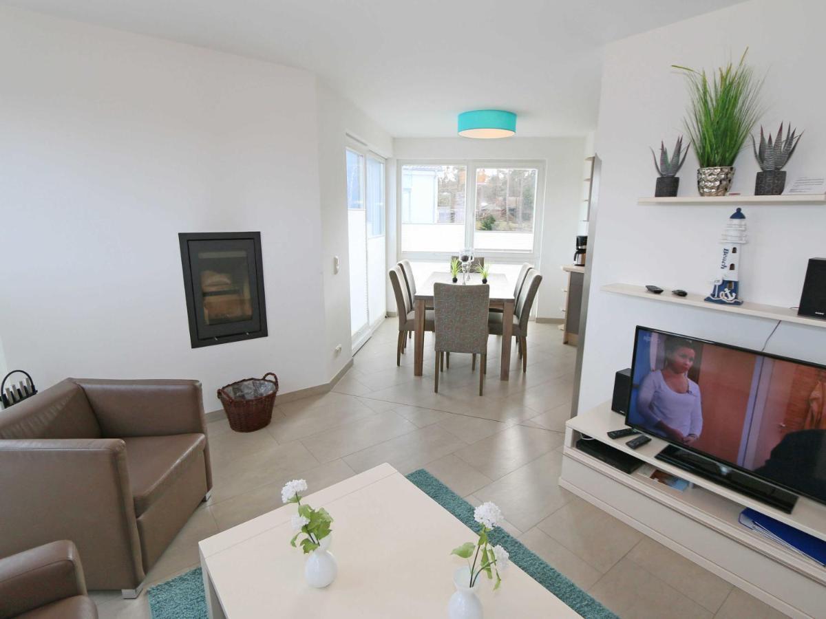 Strandvilla Baabe - Wg 12 Mit Meerblick, Kamin, Sauna, Whirlpool Habitación foto