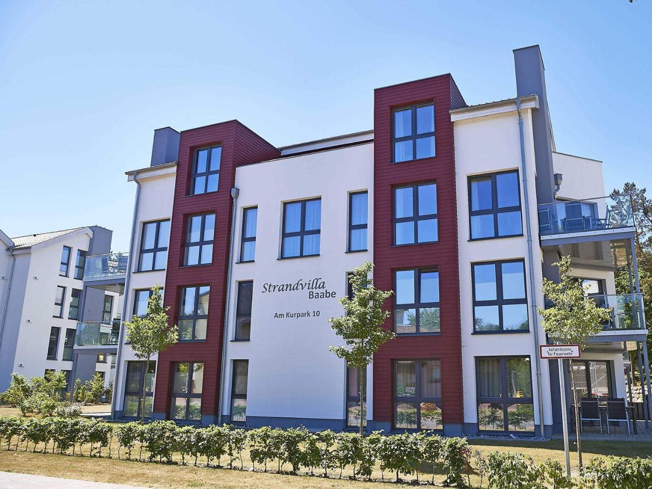 Strandvilla Baabe - Wg 12 Mit Meerblick, Kamin, Sauna, Whirlpool Exterior foto