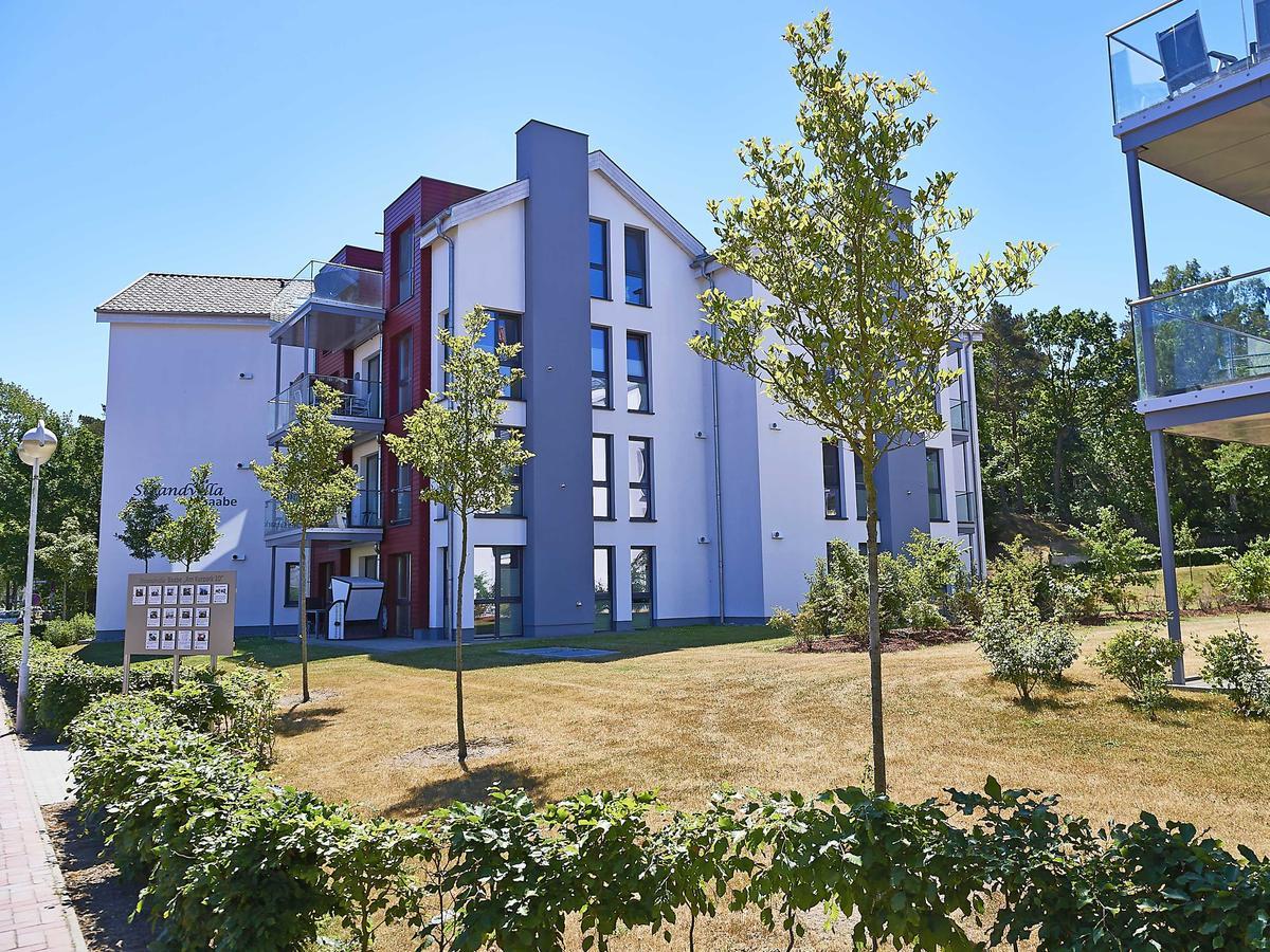 Strandvilla Baabe - Wg 12 Mit Meerblick, Kamin, Sauna, Whirlpool Exterior foto